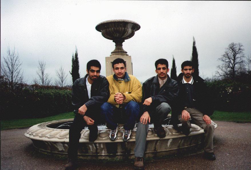 From left to right Said,Said,Abdullah,Mohammed